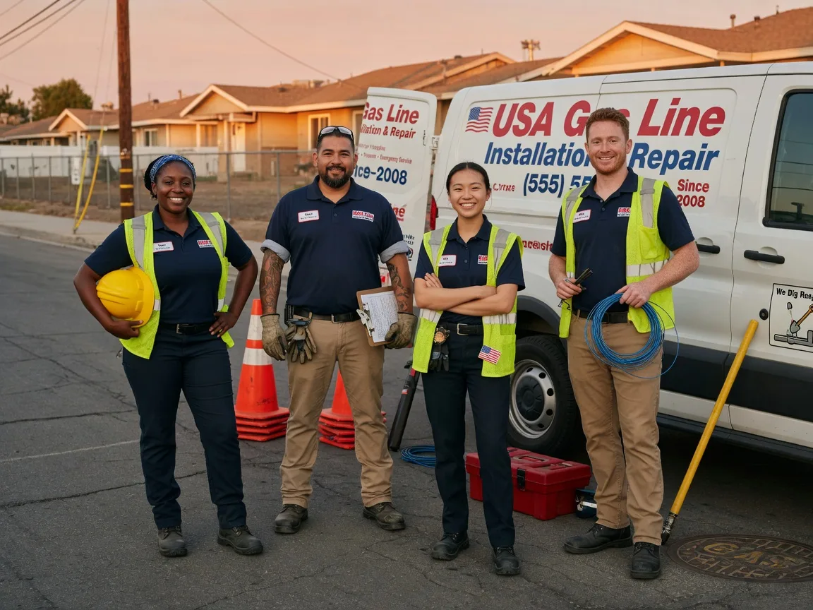 Gas Line Installation company in Leary, GA